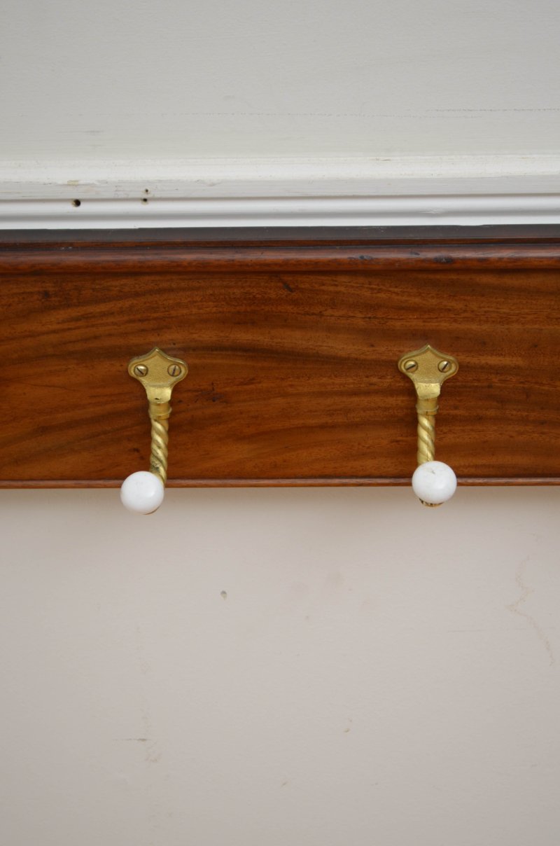 English Antique Coat Hooks Coat Rack - Image 10